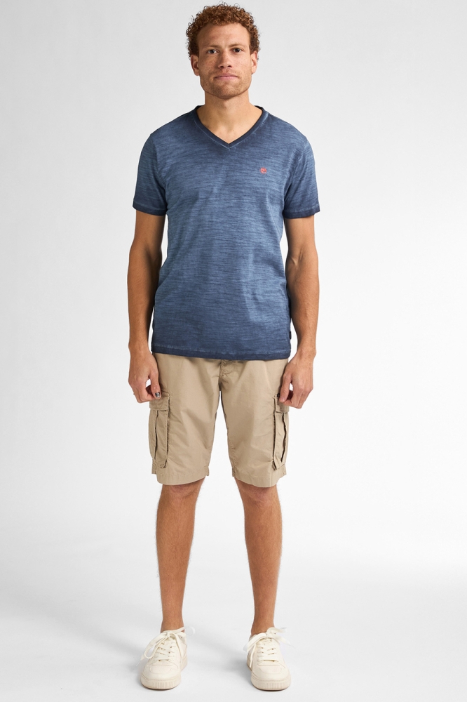 T SHIRT MET LOGO M 1050 TSV662 5178 Navy Blue